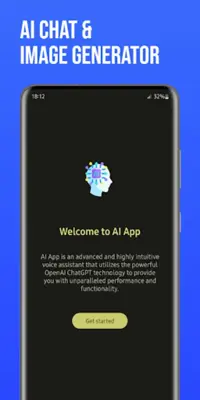 AI Image Generator & Chat android App screenshot 0